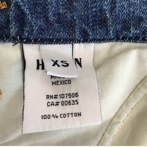 HUDSON NWT • Blue Jean Florence Shortall Size XS - Picture 6 of 8